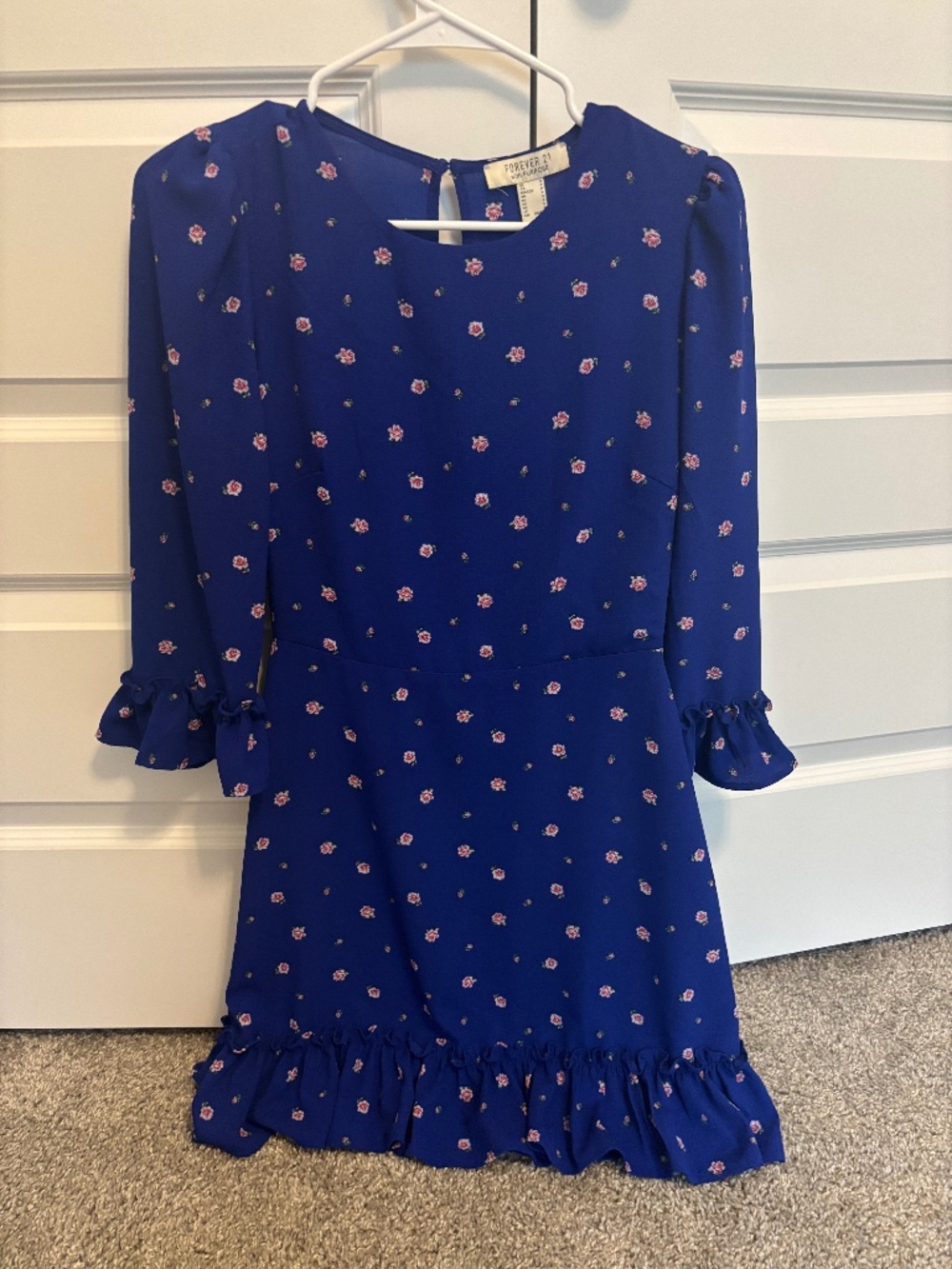 Forever 21 Floral Print Mini Dres